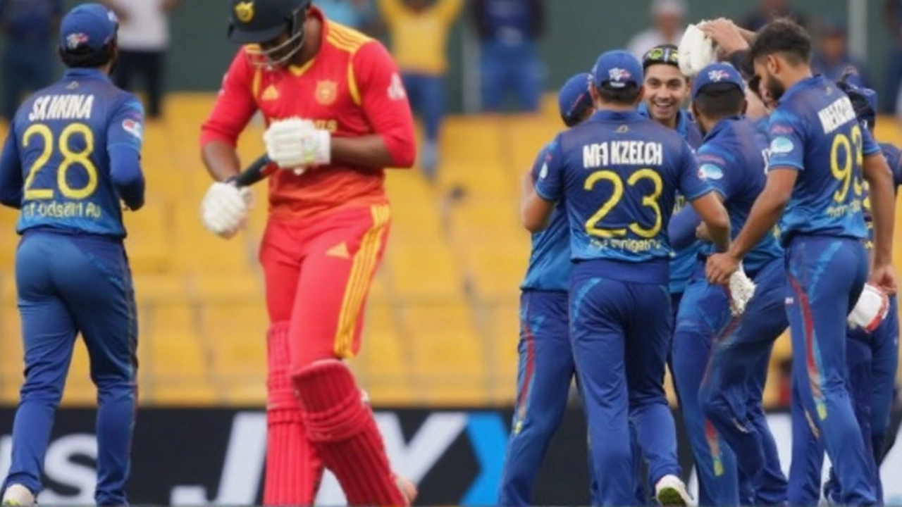 Zimbabwe vs Sri Lanka 2nd T20I: Raza and Evans set up ruthless win to force series decider